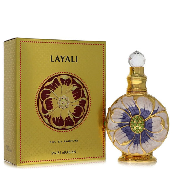 Swiss Arabian Layali Eau De Parfum Spray (Unisex) By Swiss Arabian for Women 1.7 oz