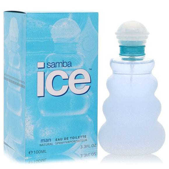 Samba Ice Eau De Toilette Spray By Perfumers Workshop for Men 3.4 oz