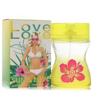 Sun & Love Eau De Toilette Spray By Cofinluxe for Women 3.4 oz