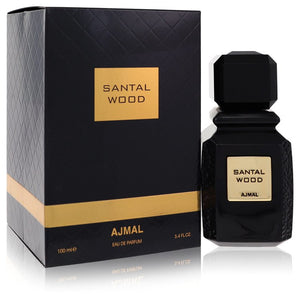 Santal Wood Eau De Parfum Spray (Unisex) By Ajmal for Women 3.4 oz