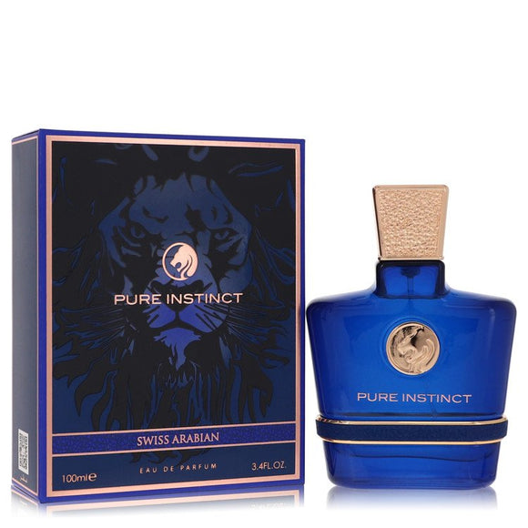 Swiss Arabian Pure Instinct Eau De Parfum Spray By Swiss Arabian for Men 3.4 oz