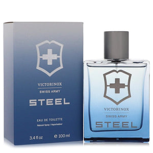 Swiss Army Steel Eau De Toilette Spray By Swiss Army for Men 3.4 oz