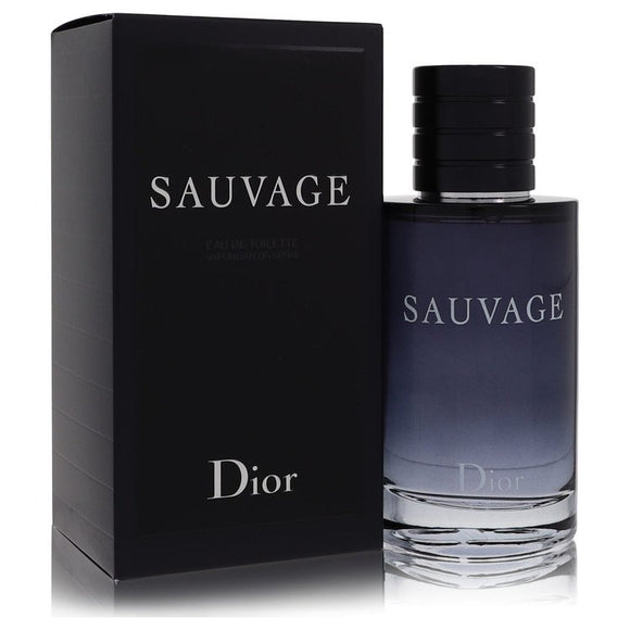 Sauvage Eau De Toilette Spray By Christian Dior for Men 3.4 oz