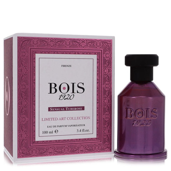 Sensual Tuberose Eau De Parfum Spray By Bois 1920 for Women 3.4 oz