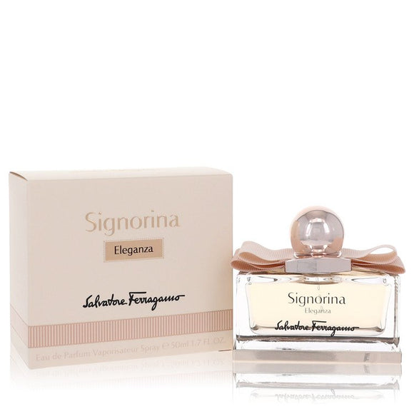 Signorina Eleganza Eau De Parfum Spray By Salvatore Ferragamo for Women 1.7 oz