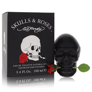 Skulls & Roses Eau De Toilette Spray By Christian Audigier for Men 3.4 oz