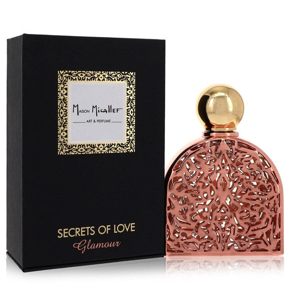 Secrets Of Love Glamour Eau De Parfum Spray By M. Micallef for Women 2.5 oz