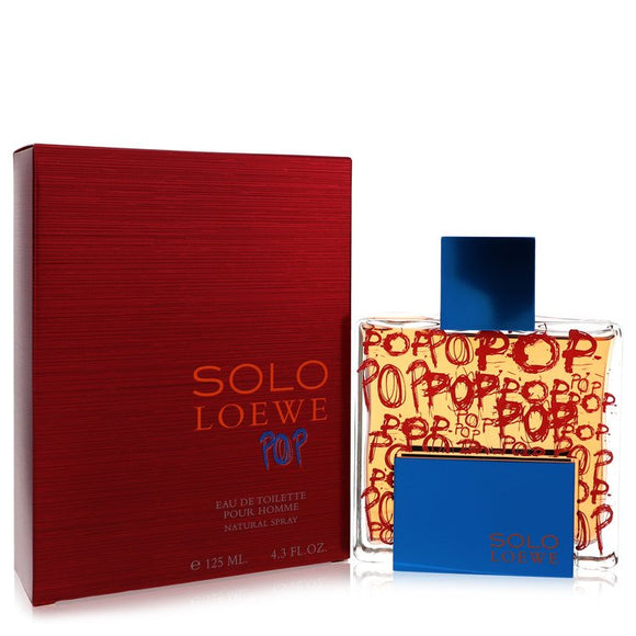 Solo Loewe Pop Eau De Toilette Spray By Loewe for Men 4.3 oz