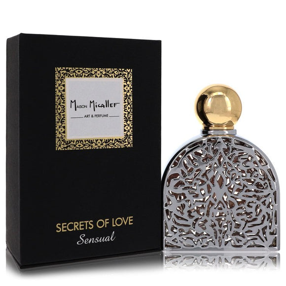 Secrets Of Love Sensual Eau De Parfum Spray By M. Micallef for Women 2.5 oz