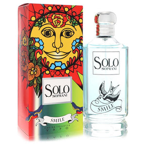 Solo Smile Eau De Toilette Spray By Luciano Soprani for Women 3.4 oz