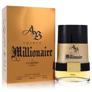 Spirit Millionaire Eau De Toilette Spray By Lomani for Men 6.7 oz