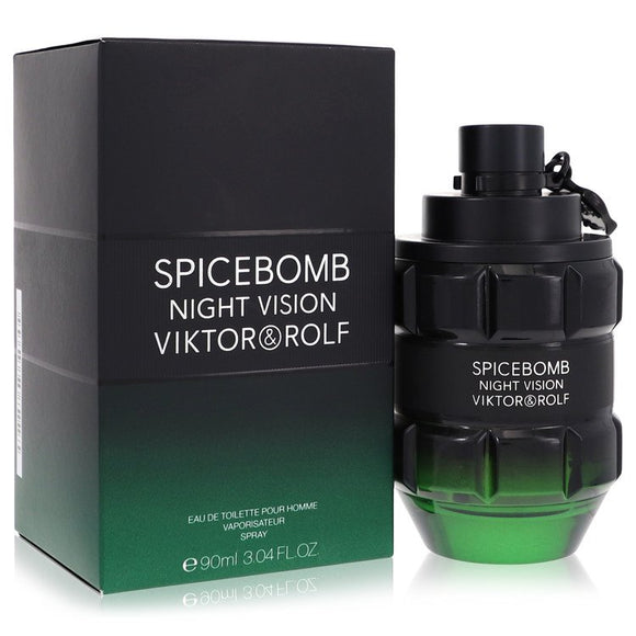 Spicebomb Night Vision Eau De Toilette Spray By Viktor & Rolf for Men 3 oz