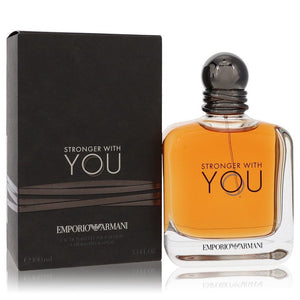 Stronger With You Eau De Toilette Spray By Giorgio Armani for Men 3.4 oz