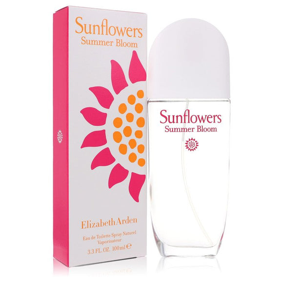 Sunflowers Summer Bloom Eau De Toilette Spray By Elizabeth Arden for Women 3.3 oz