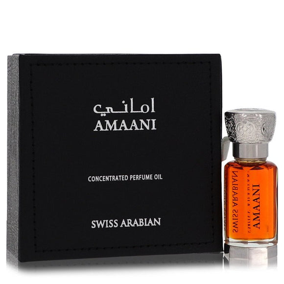 Swiss Arabian Amaani Perfume Oil (Unisex) By Swiss Arabian for Men 0.4 oz