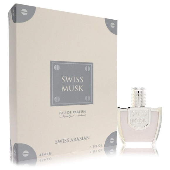 Swiss Musk Eau De Parfum Spray (Unisex) By Swiss Arabian for Men 1.5 oz