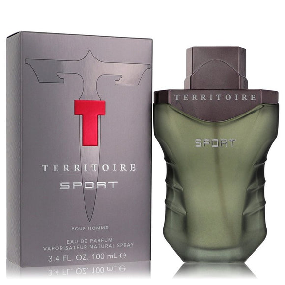 Territoire Sport Eau De Parfum Spray By YZY Perfume for Men 3.3 oz