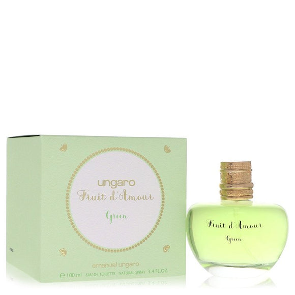 Ungaro Fruit D'amour Green Perfume By Ungaro Eau De Toilette Spray for Women 3.4 oz