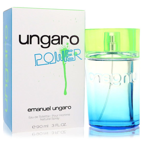 Ungaro Power Eau De Toilette Spray By Ungaro for Men 3 oz