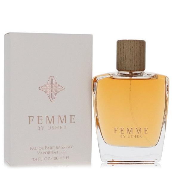 Usher Femme Eau De Parfum Spray By Usher for Women 3.4 oz
