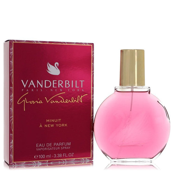 Vanderbilt Minuit A New York Eau De Parfum Spray By Gloria Vanderbilt for Women 3.38 oz