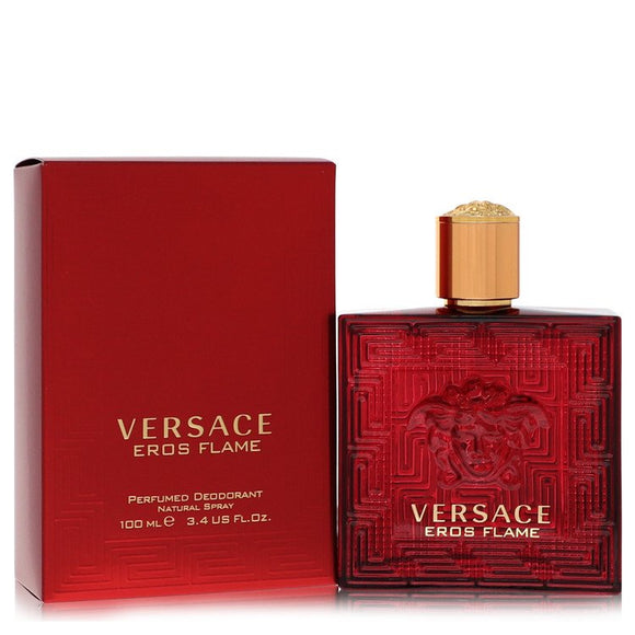 Versace Eros Flame Deodorant Spray By Versace for Men 3.4 oz