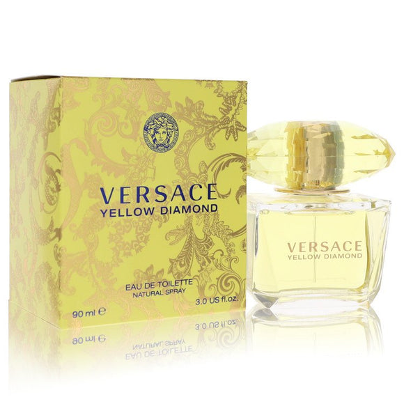 Versace Yellow Diamond Eau De Toilette Spray By Versace for Women 3 oz