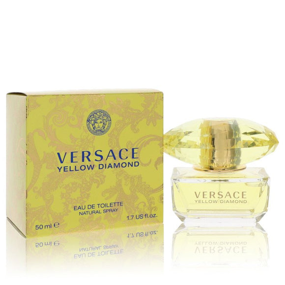 Versace Yellow Diamond Eau De Toilette Spray By Versace for Women 1.7 oz