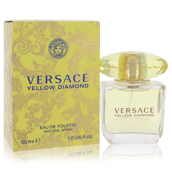 Versace Yellow Diamond Eau De Toilette Spray By Versace for Women 1 oz
