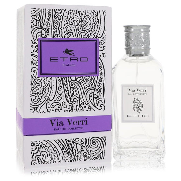 Via Verri Perfume By Etro Eau De Toilette Spray (Unisex) for Women 3.4 oz