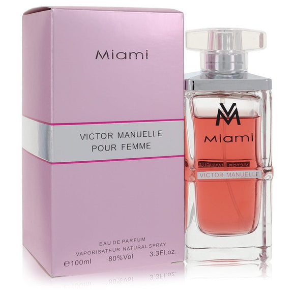 Victor Manuelle Miami Eau De Parfum Spray By Victor Manuelle for Women 3.4 oz