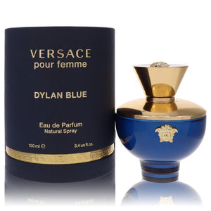 Versace Pour Femme Dylan Blue Eau De Parfum Spray By Versace for Women 3.4 oz