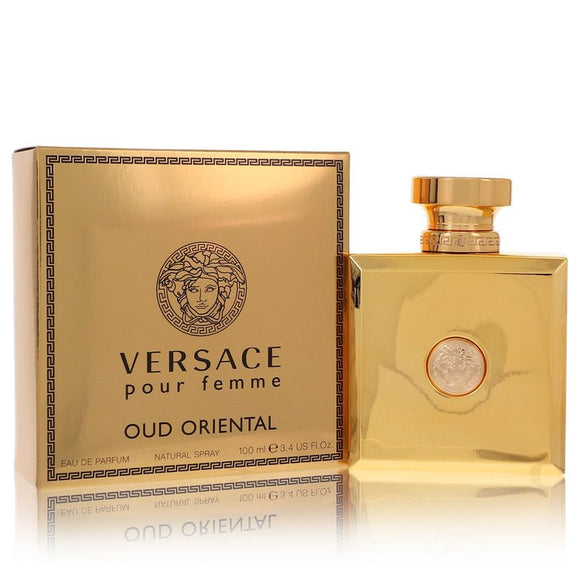 Versace Pour Femme Oud Oriental Eau De Parfum Spray By Versace for Women 3.4 oz