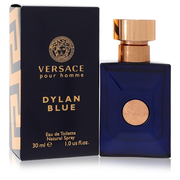 Versace Pour Homme Dylan Blue Eau De Toilette Spray By Versace for Men 1 oz