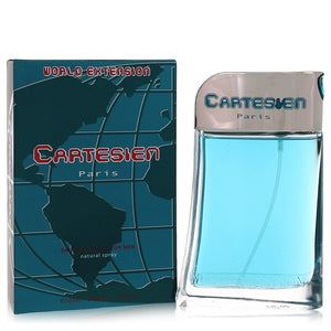 World Extension Cartesien Eau De Toilette Spray By Viviane Vendelle for Men 3.4 oz