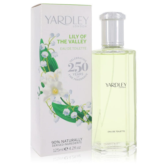 Lily Of The Valley Yardley Eau De Toilette Spray By Yardley London for Women 4.2 oz