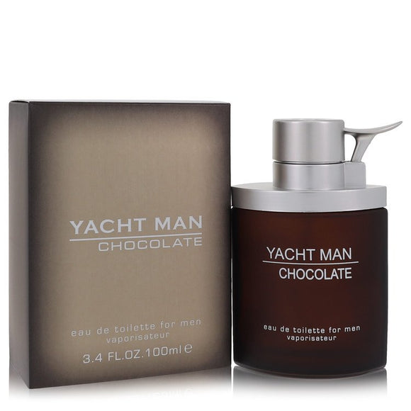 Yacht Man Chocolate Eau De Toilette Spray By Myrurgia for Men 3.4 oz