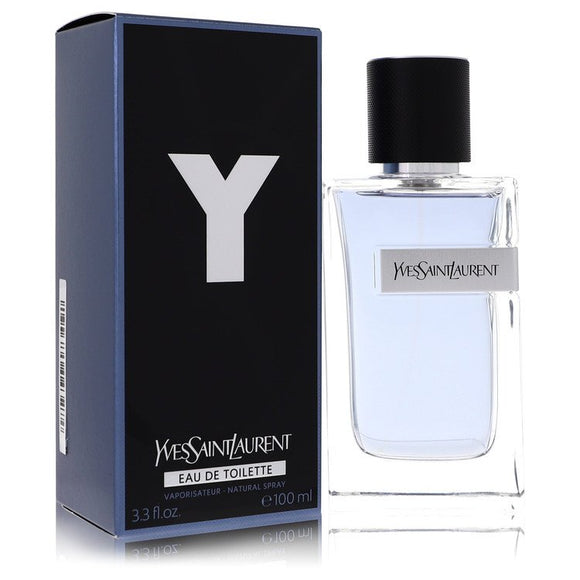 Y Eau De Toilette Spray By Yves Saint Laurent for Men 3.3 oz