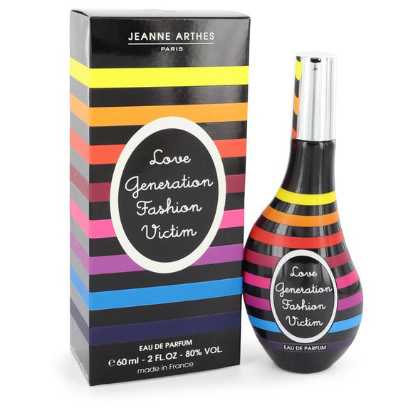 Love Generation Fashion Victim Eau De Parfum Spray By Jeanne Arthes for Women 2 oz