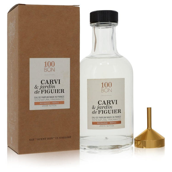 100 Bon Carvi & Jardin De Figuier Eau De Parfum Refill (Unisex) By 100 Bon for Men 6.7 oz