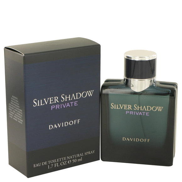 Silver Shadow Private Eau De Toilette Spray By Davidoff for Men 1.7 oz