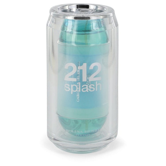 212 Splash Eau De Toilette Spray (Blue) By Carolina Herrera for Women 2 oz