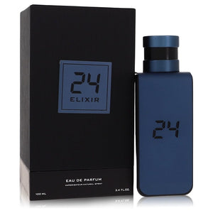 24 Elixir Azur Eau De Parfum Spray (Unisex) By ScentStory for Men 3.4 oz