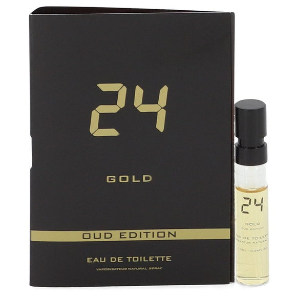 24 Gold Oud Edition Vial (sample) By ScentStory for Men 0.05 oz