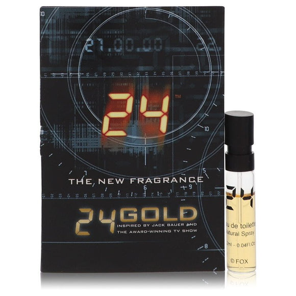 24 Gold The Fragrance Vial (sample) By ScentStory for Men 0.06 oz