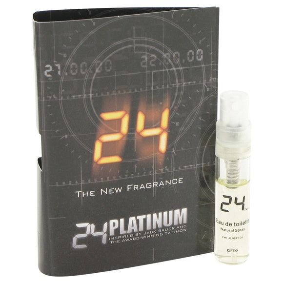 24 Platinum The Fragrance Vial (sample) By ScentStory for Men 0.05 oz