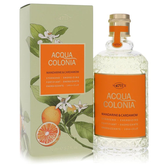 4711 Acqua Colonia Mandarine & Cardamom Eau De Cologne Spray (Unisex) By 4711 for Women 5.7 oz