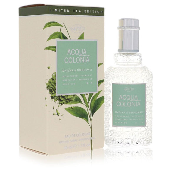 4711 Acqua Colonia Matcha & Frangipani Eau De Cologne Spray (Unisex) By 4711 for Women 1.7 oz