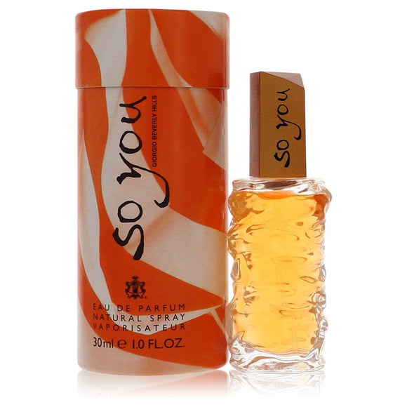 So You Eau De Parfum Spray By Giorgio Beverly Hills for Women 1 oz