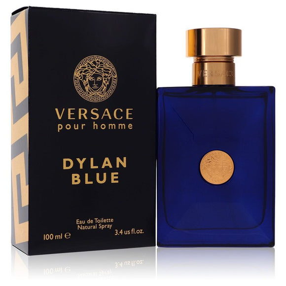 Versace Pour Homme Dylan Blue Mini EDP Spray By Versace for Men 0.3 oz